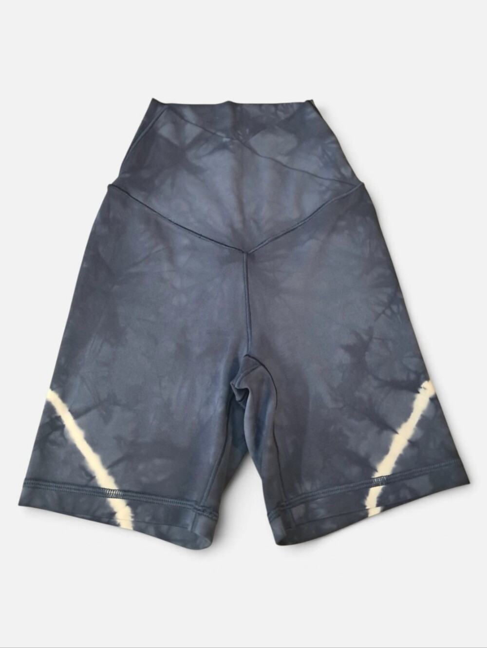 Offline By Aerie Real Me Crossover Bike Shorts Blue Tie Dye